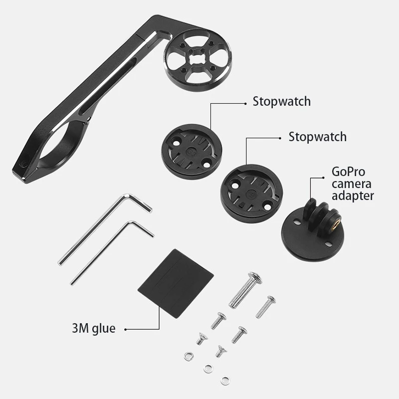 Bicycle Computer Mount Bracket Bike Handlebar Holder GPS Speedometer Stopwatch | Спорт и развлечения