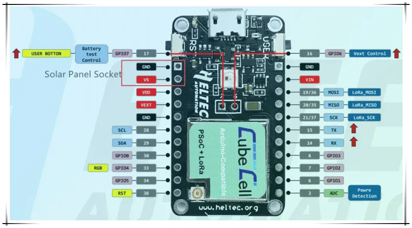 Heltec IOT lora Node ESP32 WiFi Lora V2/ASR650x ASR6501 SX1262 Lora/STM32 L151CCU6 Lora 868 МГц-915 МГц для Arduino