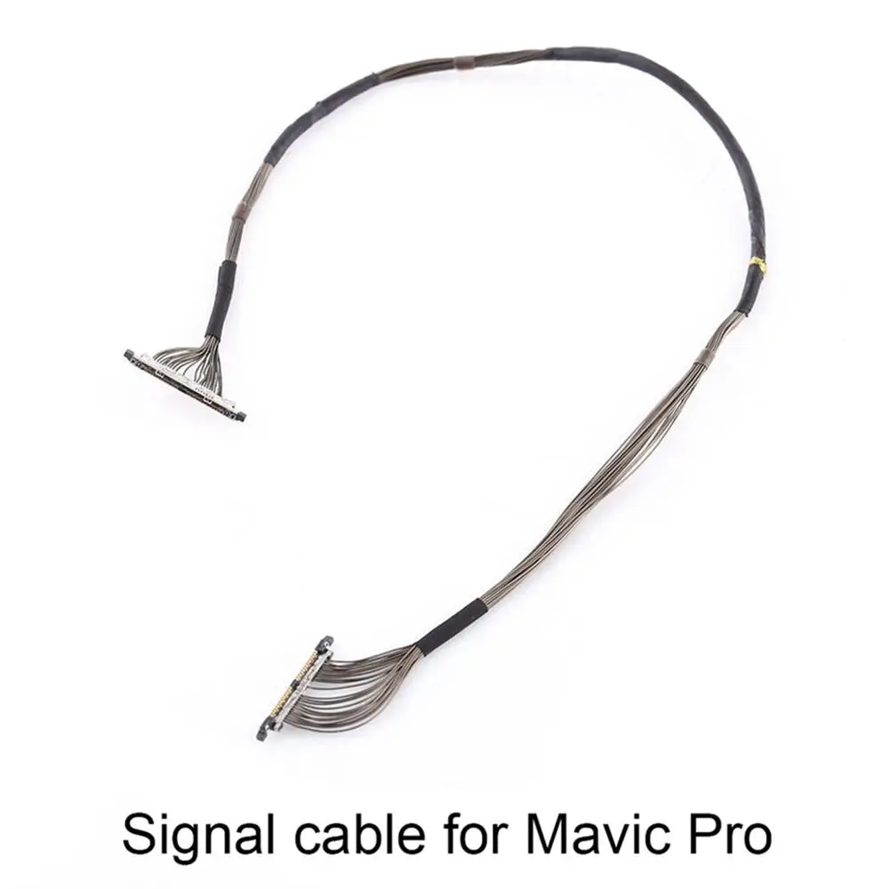 Signal Cable Замена правой левой передней задней ноги шасси для DJI Mavic Pro Дрон гибкий кабель сигнальный шнур камера Gimbal Крепление ремонт - Цвет: Signal Cable