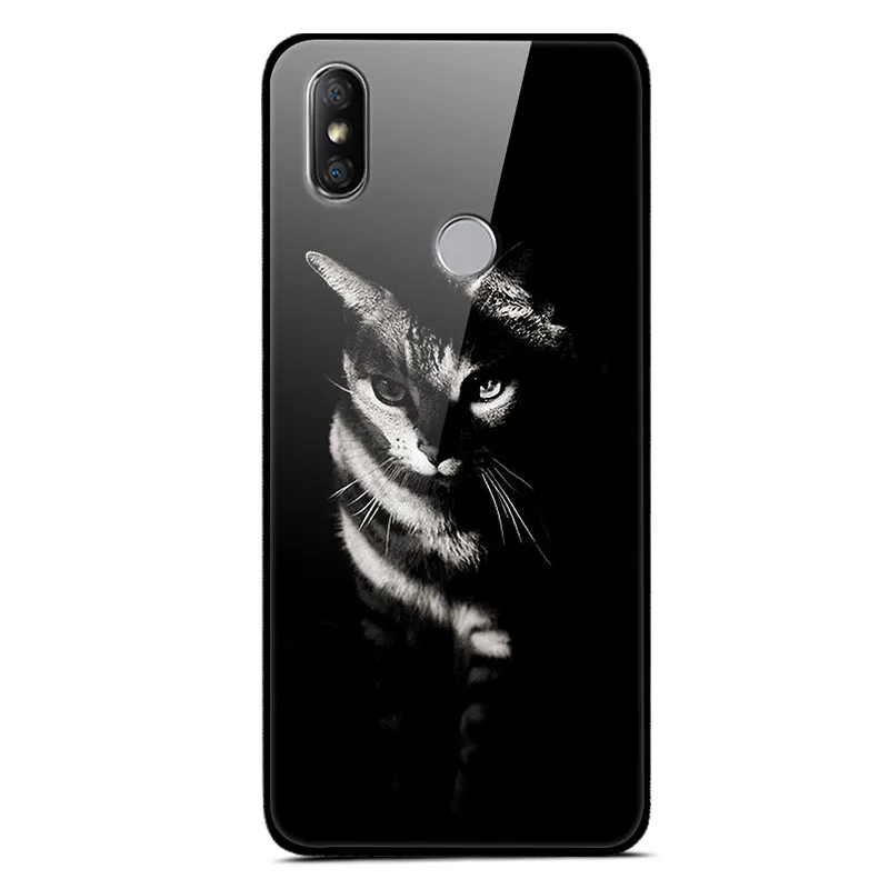 Чехол для Xiaomi Redmi S2 из закаленного стекла с изображением планеты космос, стеклянный чехол для задней панели Xiaomi Xiomi Redmi S2, чехол для Redmi S 2 - Цвет: 48
