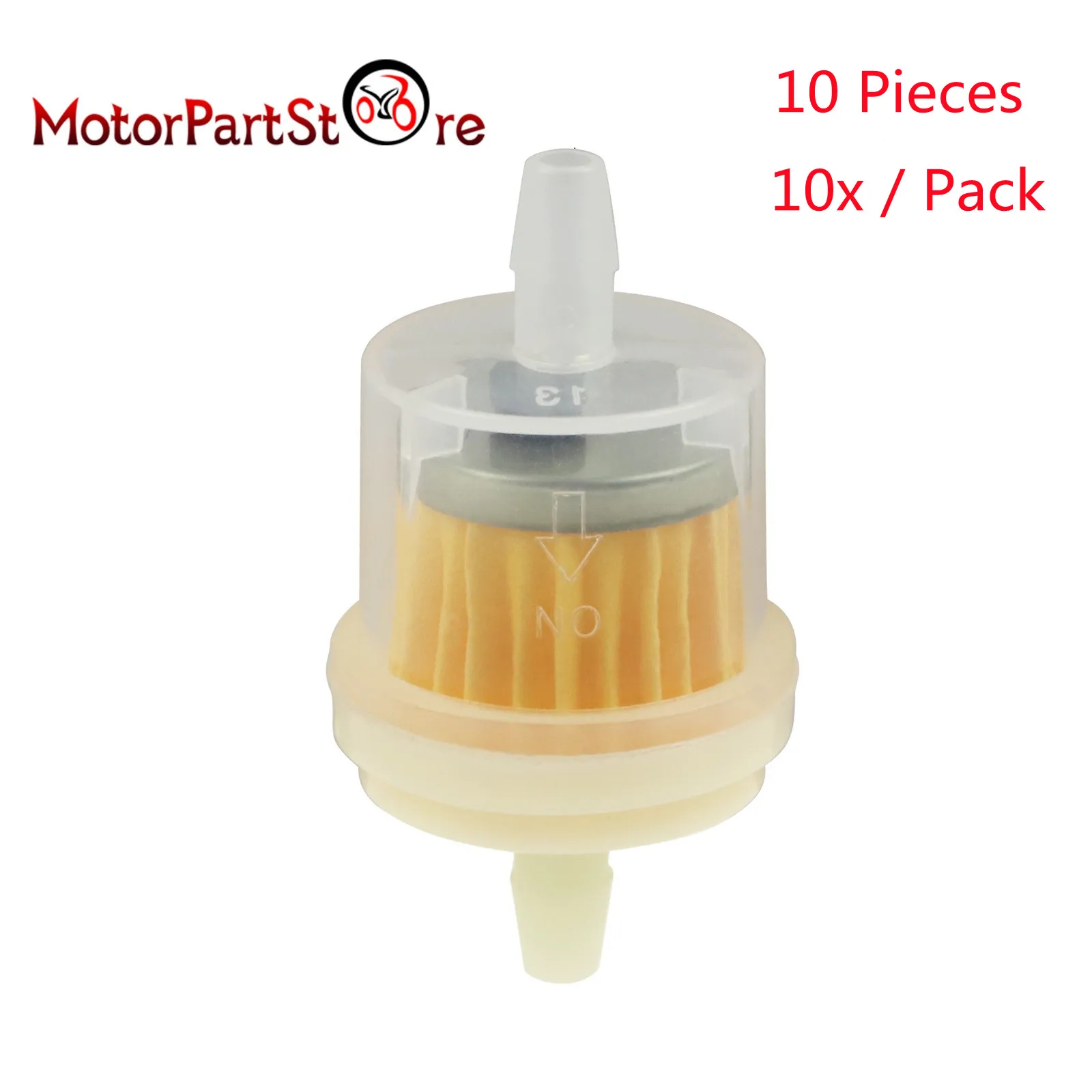 

10 шт. встроенный газовый топливный фильтр 6 мм 7 мм 1/4 дюйма для Honda Yamaha Harley Kawasaki Suzuki небольшой двигатель мотоциклетные автомобильные аксессуа...