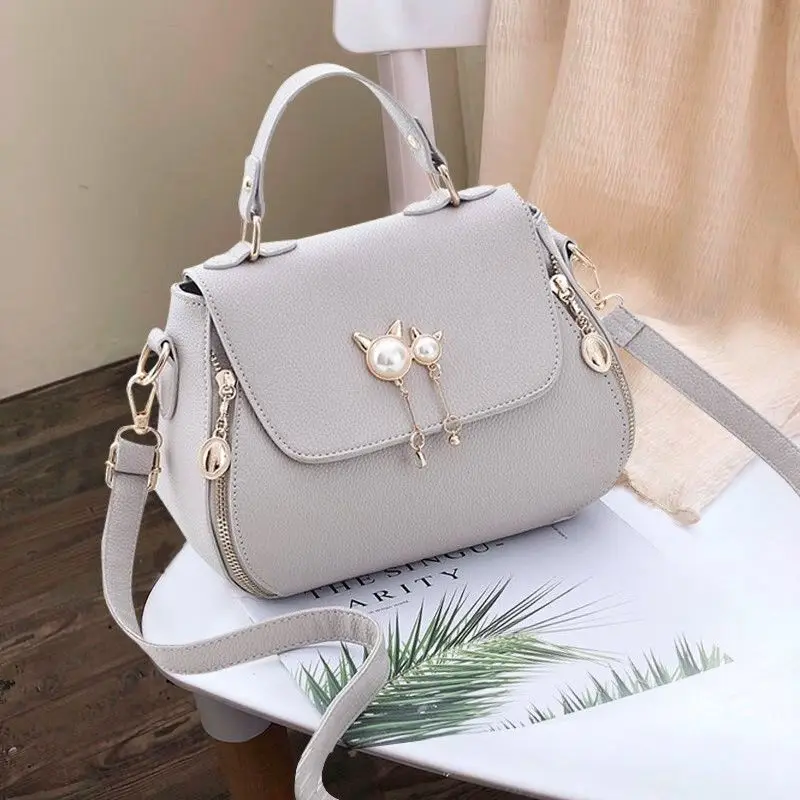 

Female 2019 New Lady Messenger Bag Korean Version of The Wild Fashion One-shoulder Shell Handbag Mochila Mujer Sac A Dos Bolsa