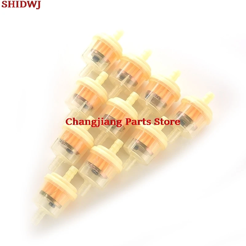 

1PC Car Dirt Pocket Bike Oil Filter Petrol Gas Gasoline Liquid Fuel Filter For Scooter Motorcycle Motorbike Motor
