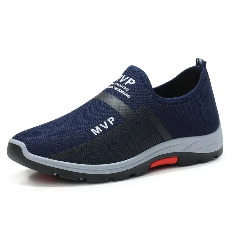 

Summer Mesh Men Shoes Lightweight Sneakers Men Fashion Casual Walking Shoes Breathable Slip on Mens Loafers Zapatillas Hombre