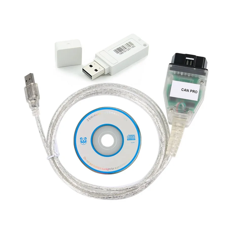 10 шт./лот VAG CAN PRO V5.5.1 с USB адаптером Vag OBD2 Диагностический кабель для Audi // V W/Benz/Seat/Skoda