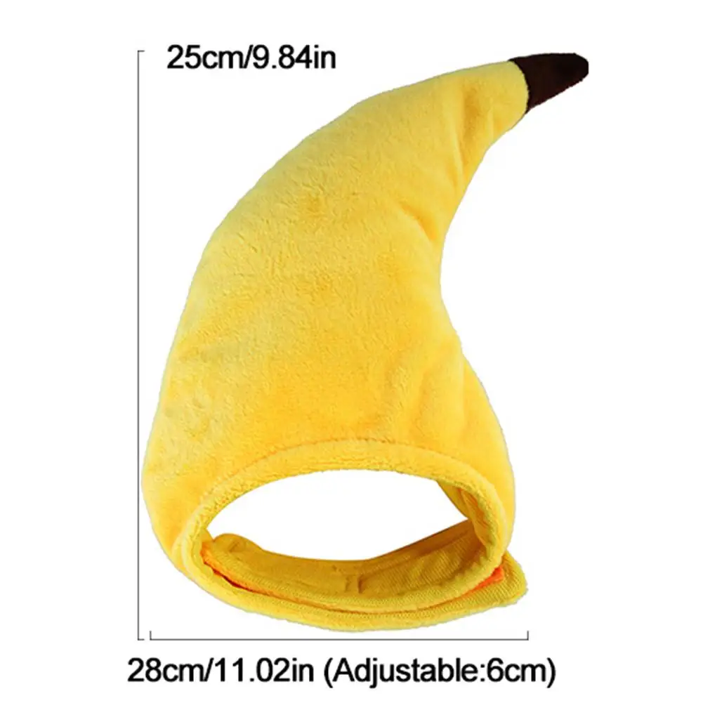 Pet Hat Cat Small Dog Festival Funny Headwear Banana Shape Headgear | Дом и сад