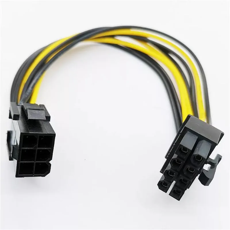 Кабель-удлинитель для видеокарты 6P/6 + 2P 6pin/8pin шнур питания GPU PCIE | Компьютеры и офис