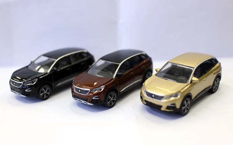 NorRev 3 дюйма 1/64 масштаб PeugGeot 3008 2016 литая Игрушечная машина из сплава для коллекции