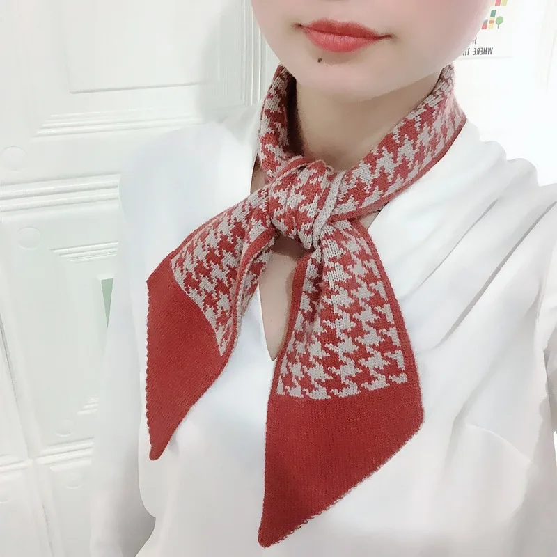 Модный кашемировый шарф из пашмины Женский хиджаб вязаный шерстяной шейный