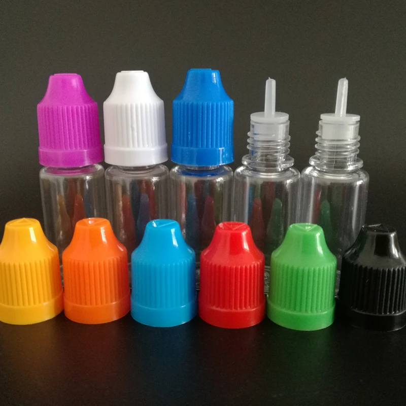 100 шт. 10 мл пустые ПЭТ Пластик пластиковый флакон капельница для глаз чистой воды