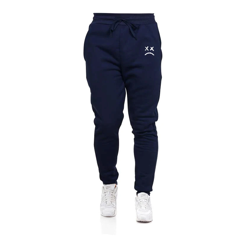 

New Running Jogging Pants Men Cotton Soft Bodybuilding Joggers Sweatpants Long Trousers Sport Training Pants