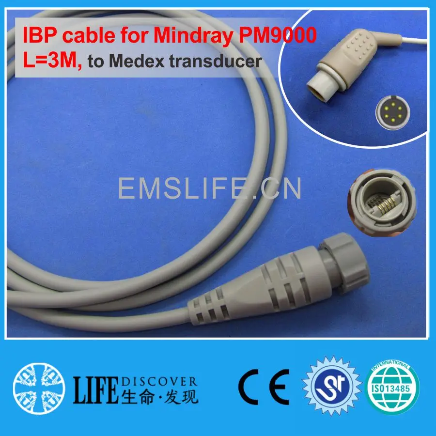 Mindray MEC2000 PM серия IBP кабель для Medex одноразовый датчик давления| |