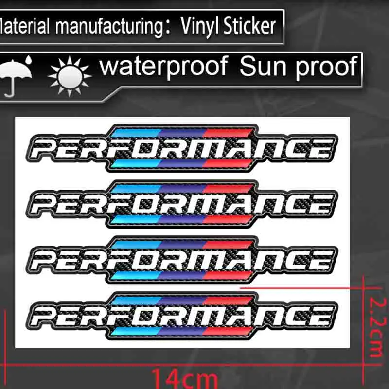 Углеродные 4 шт. M Power Автомобильная дверная ручка царапины наклейка для Bmw X5 E70 X6 E71