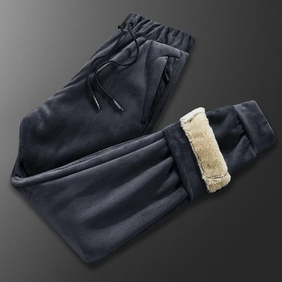 

New Tracksuits Men Jacket Sporting Sets Winter Warm Thick Jacket+Pants 2 Pieces Set Mens Casual Velvet Cashmere Suit Clothing