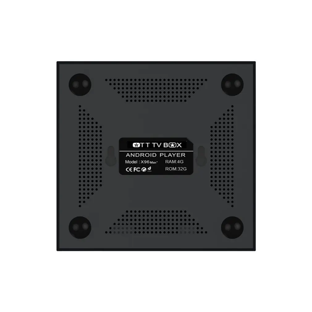 

X96 Max+ S905X3 TV Box Quad Cores Wifi 4K High Definition HDMI-compatible TV Box Set Top Box Support TF Card AV IR