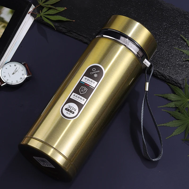 

Hot Cold Vaccum Flask Thermos Bottle with Lid for Men Stainless Steel Thermos Bottle Kubek Termiczny Do Kawy Thermoses BE50BW