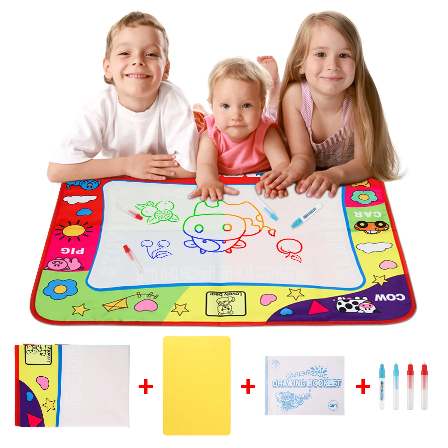 Многоразовый коврик для рисования 80x60 см|Юный художник| |