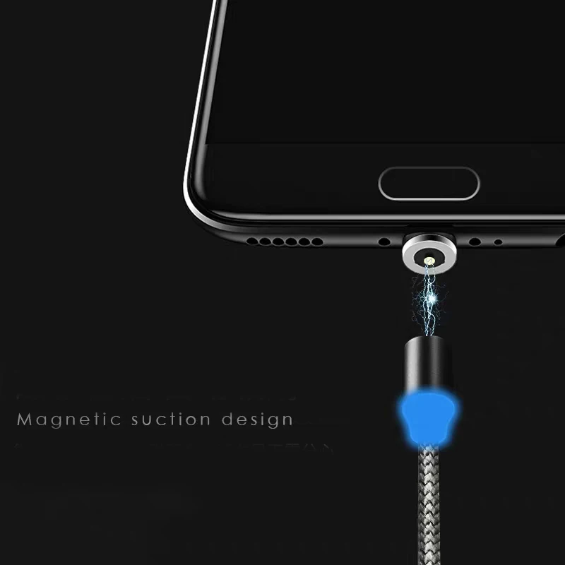 Magnetic Micro USB Cable For iPhone Samsung Android Mobile Phone Fast Charging Type C Magnet Charger Wire Cord | Мобильные телефоны