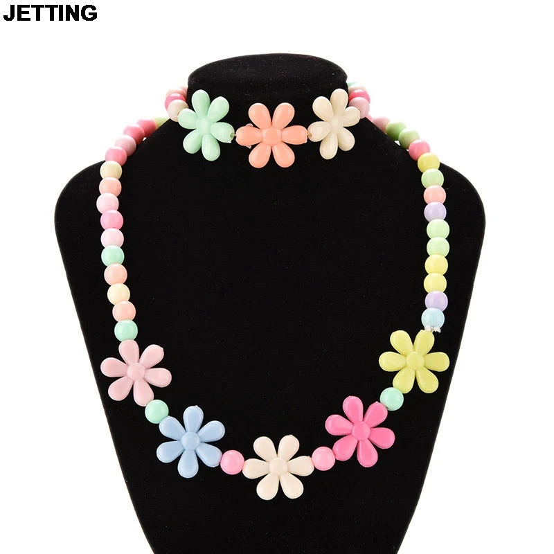 2 шт. набор ювелирных украшений для девочек ожерелье браслет | Украшения и