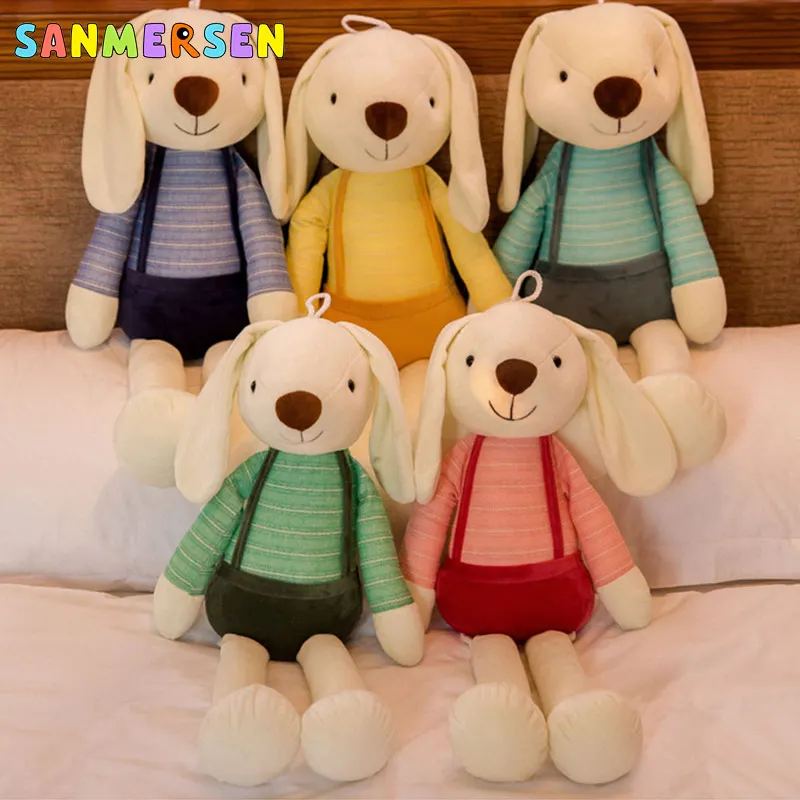 60 см милый кролик плюшевый кукла игрушки мягкая ткань мягкие животные пасхальный