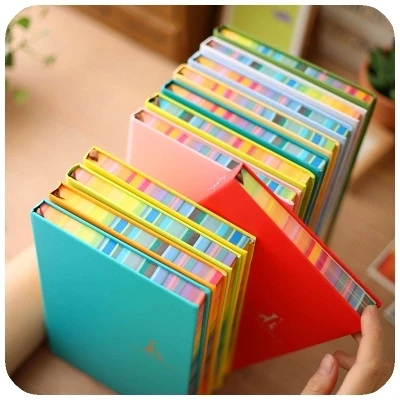 cuteness giraffes notebook thick color diary book 20.5*14.2cm free shipping