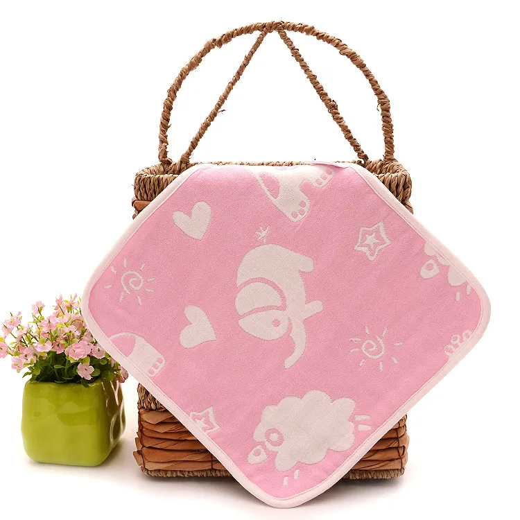 3 шт./лот детское полотенце для лица нагрудники 25*25 см кормящая хлопковая Марля