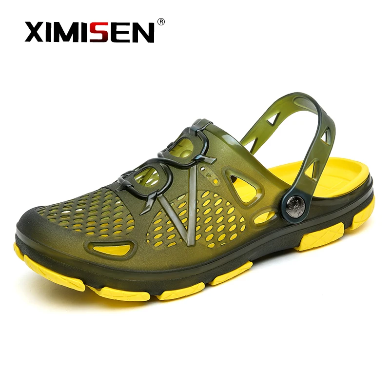 Мужские летние кроссовки XIMISEN дышащие шлепанцы пляжные тапочки обувь для улицы