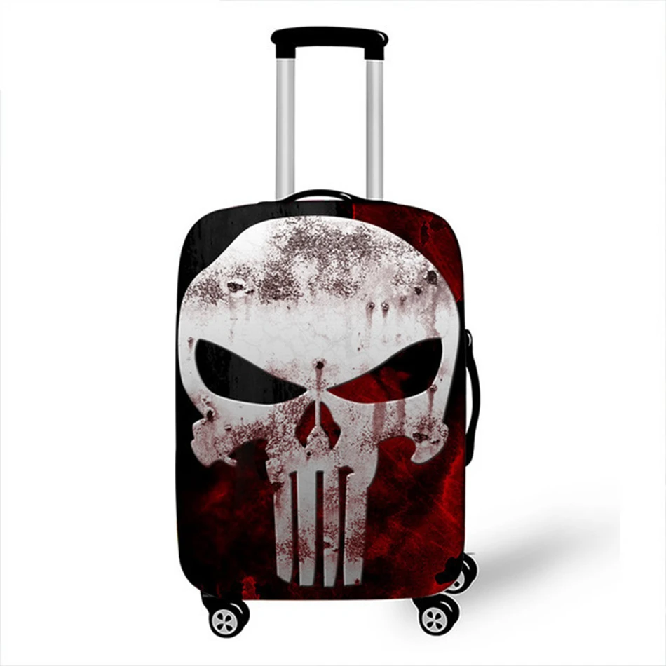 Аксессуары для путешествий Мультфильм Супермен чемодан защитный чехол водонепроницаемый утолщенный Эластичный Чемодан сундук Крышка 18-32 дюймов XL