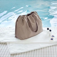 waterproof sport womens drawstring fitness beach storage handbag for the pool duffle shoulder travel gym swimming bag