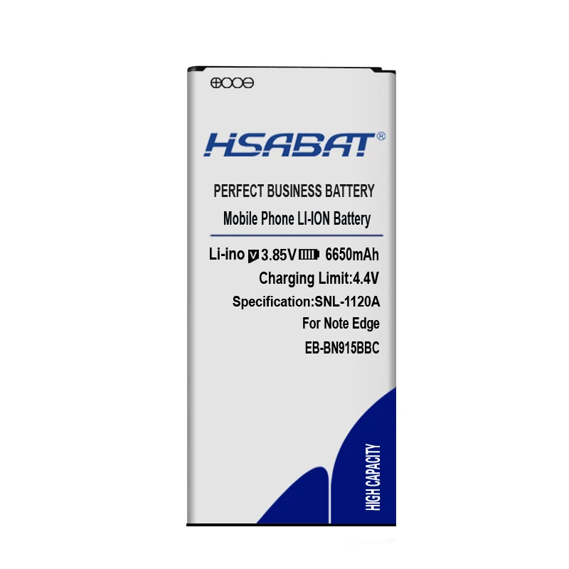 HSABAT 6650 мА/ч, EB-BN915BBC Батарея для samsung Galaxy Note Edge NFC N9150 N915K N915L N915S N915X N915 N915A N915D Батарея