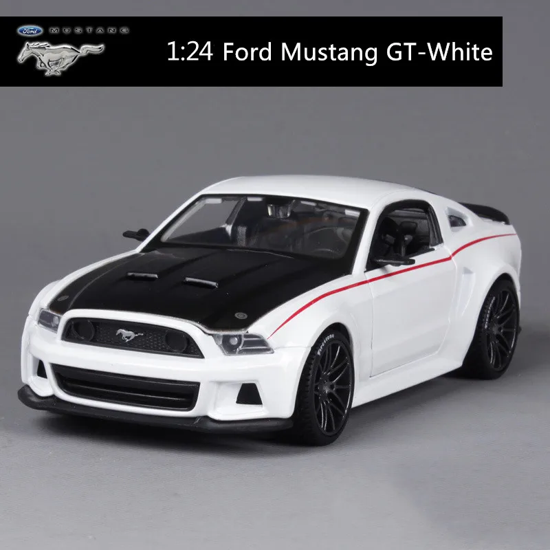 Изысканная 1:24 модель из сплава Mustang GT спортивного автомобиля коллекция премиум и