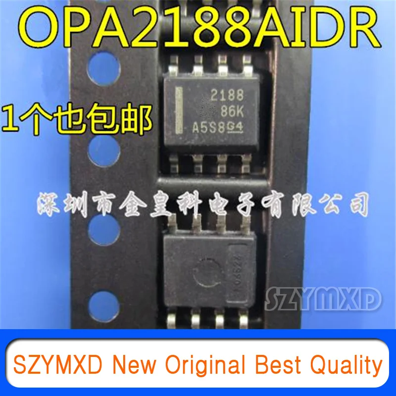 

5Pcs/Lot New Original OPA2188AIDR OPA2188 2188 Op Amp SOP8 Chip In Stock