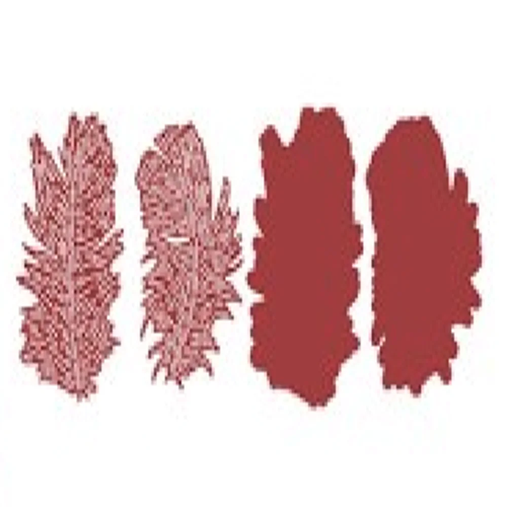 

Two Leaf Template Metal Cutting Die Scrapbook Embossing Template Diy Greeting Card Handmade 2021 New Diary Decoration Template