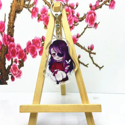 6 Аниме Тянь Гуань Ci Fu брелок Xie Lian Hua Cheng He Xuan акриловый брелок милый мультфильм кулон брелок ювелирные изделия подарок llaveros - Цвет: 6