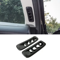 for mazda cx 5 cx5 2020 2017 car front window air conditioner vent outlet trim cover abs carbon interior mouldings accessories
