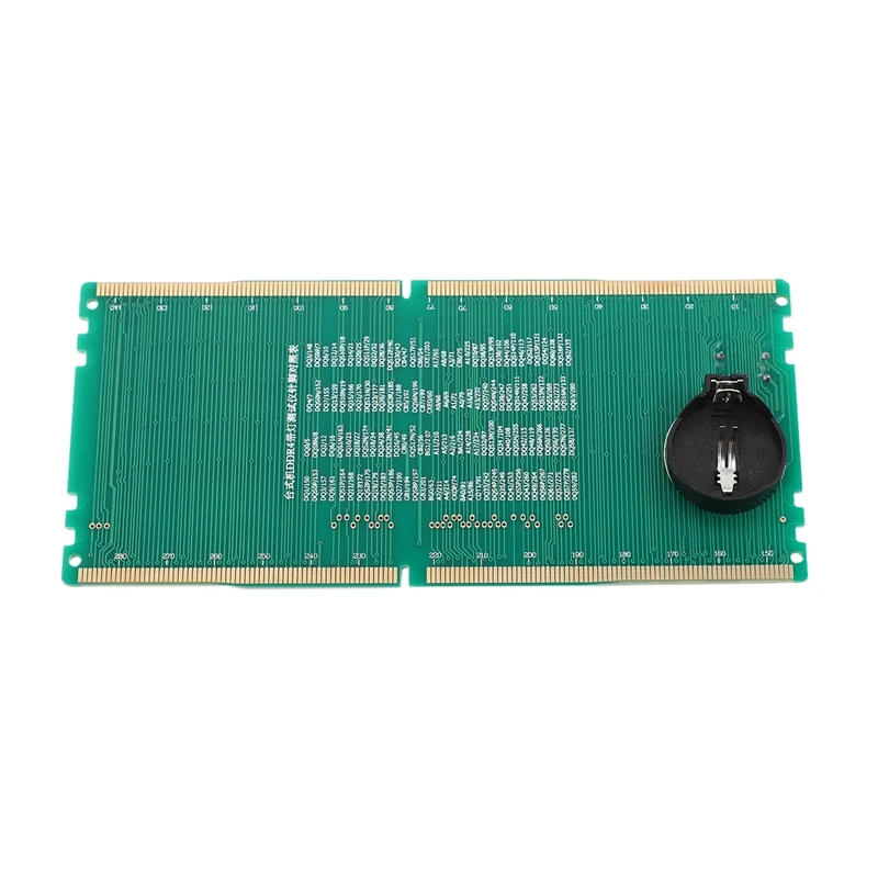 Тестовая карта памяти DDR4 со слотом RAM светодиодный анализатор для ремонта