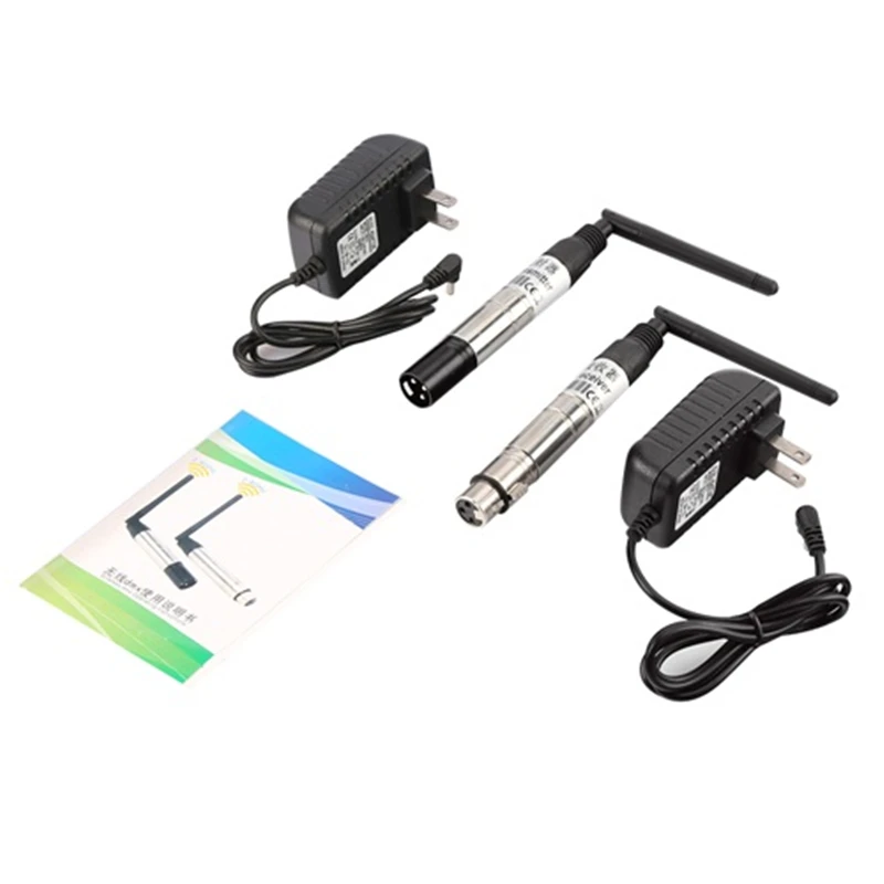 

DMX512 2.4G Wireless Receiver Transmitter Lighting Controller for DMX Equipment for LED Stage Light LED Light 300m Control