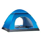 Двухместная палатка для кемпинга, водонепроницаемая, быстрая установка, для походов, пляжа, портативная, укрытие для кемпинга