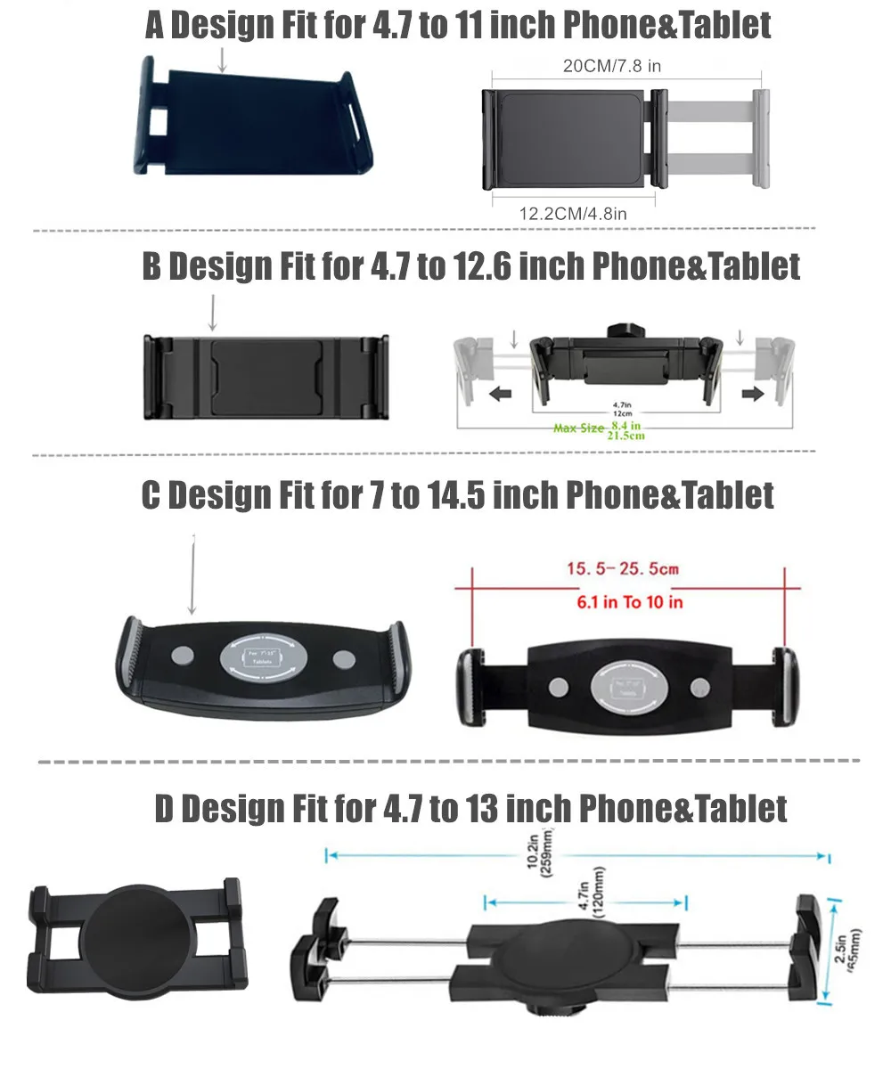 tablet holder for ipad pro 12 9 inch tablet stand adjustable angle bed desk tablet holder for universal 7 0 to 15 inch tablet pc free global shipping
