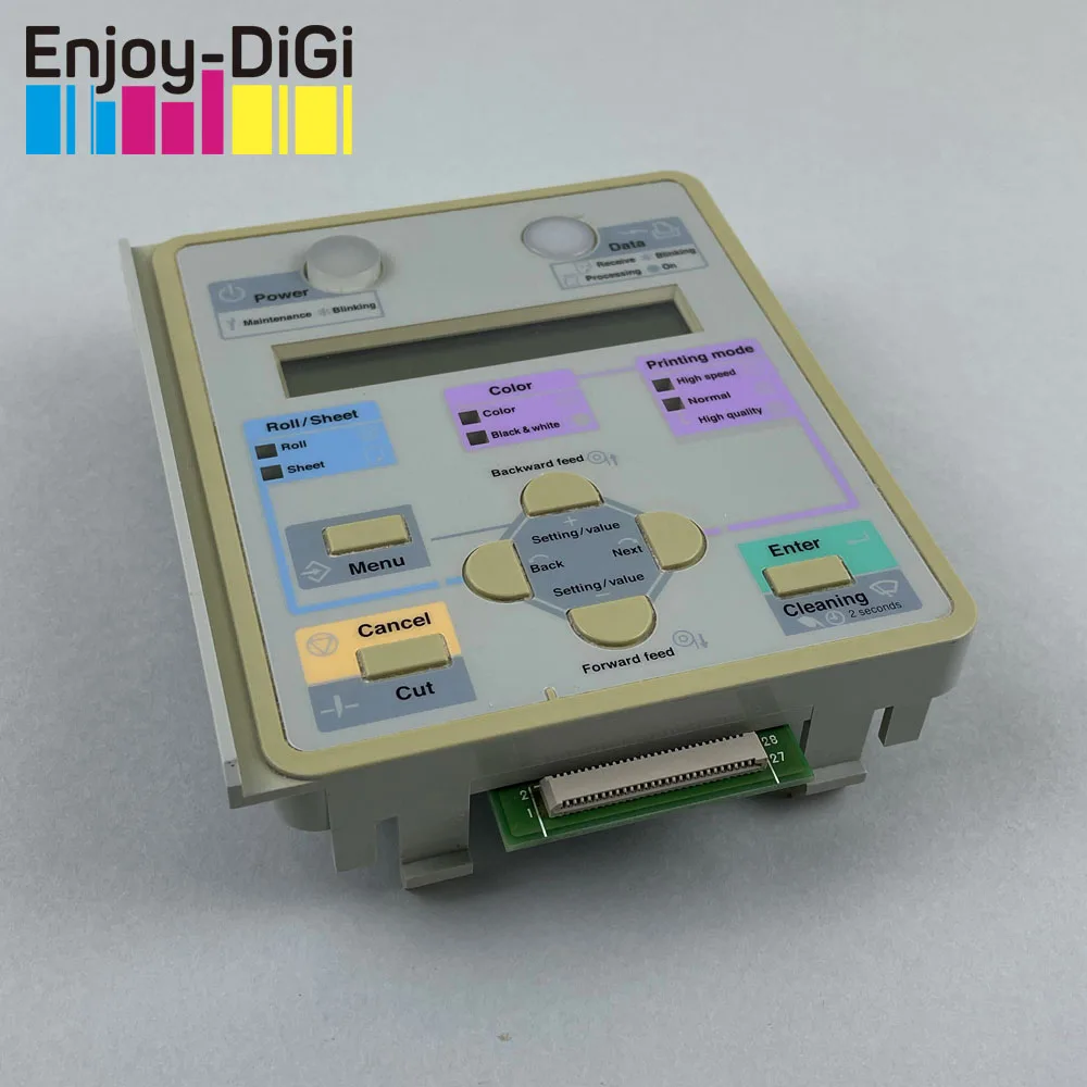 Б/у оригинальная панель б/у в сборе для Mutoh RJ900C VJ1204 VJ1304 VJ1604 VJ1604W управления |