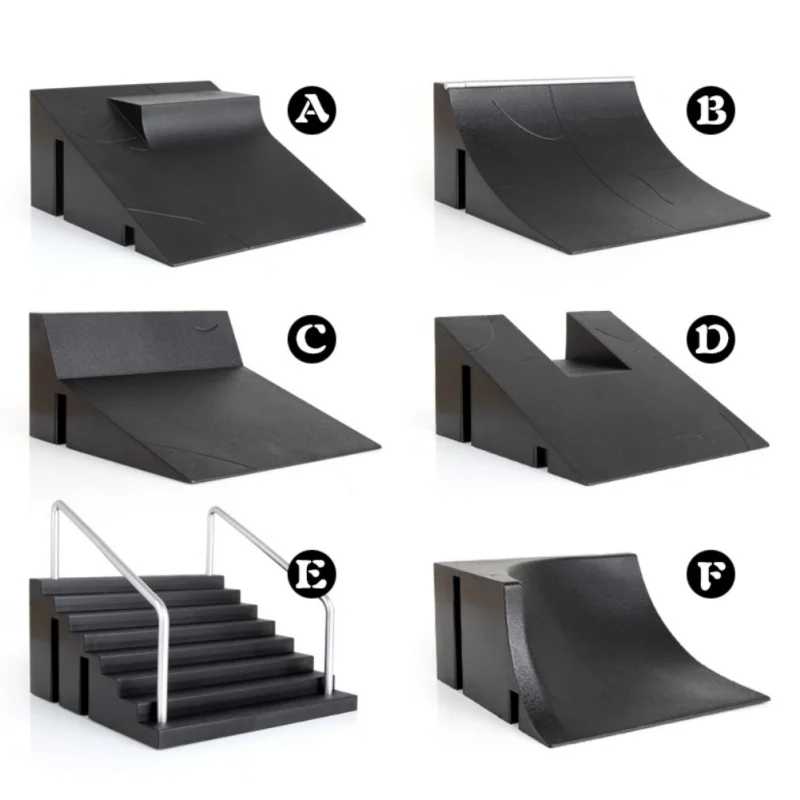 Фингерборд для парка скейтбординга доска ABCDEF профессиональные игрушки 2 шт.|Мини