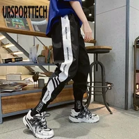 hot men side striped joggers pants streetwear 2020 trousers mens korean fashions sweatpants hip hop harajuku summer white pants