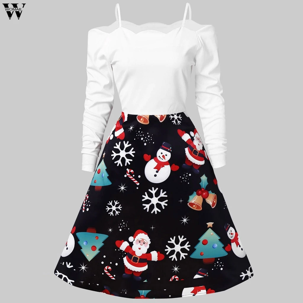 Женское платье с вырезом лодочкой повседневное длинное пляжное винтажное