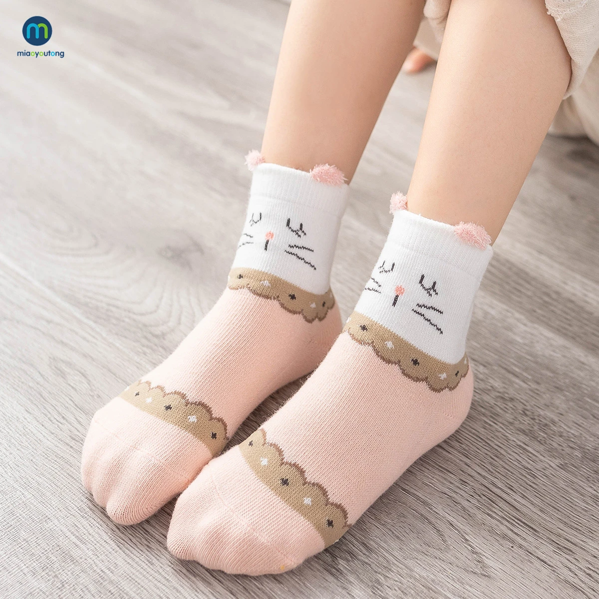 5 Pairs/Lot Cartoon Cat Animal Soft Cotton Knit Baby Socks Kids Boy Newborn Baby Girl Boys Socks Clothes Accessories Miaoyoutong