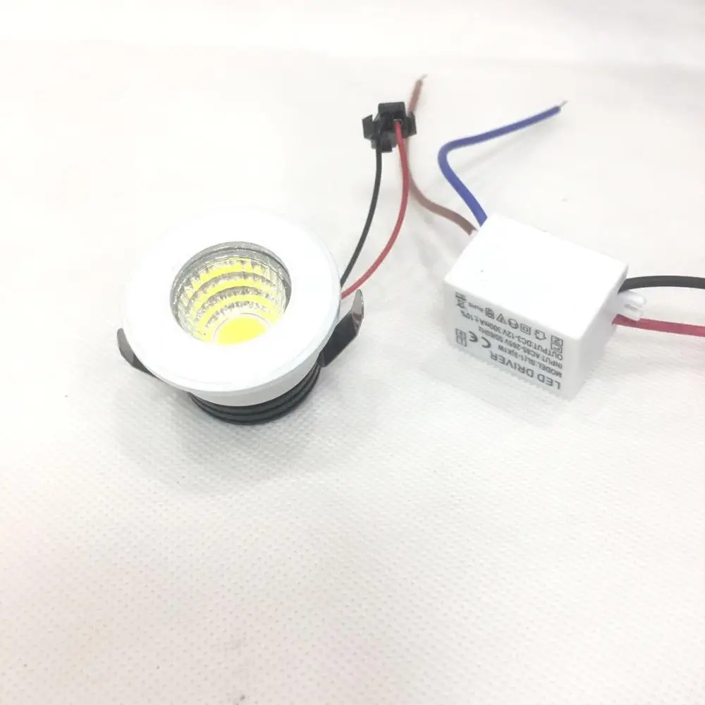 1 шт./лот ограниченный 3 Вт Новое поступление точечный яркий Встраиваемый