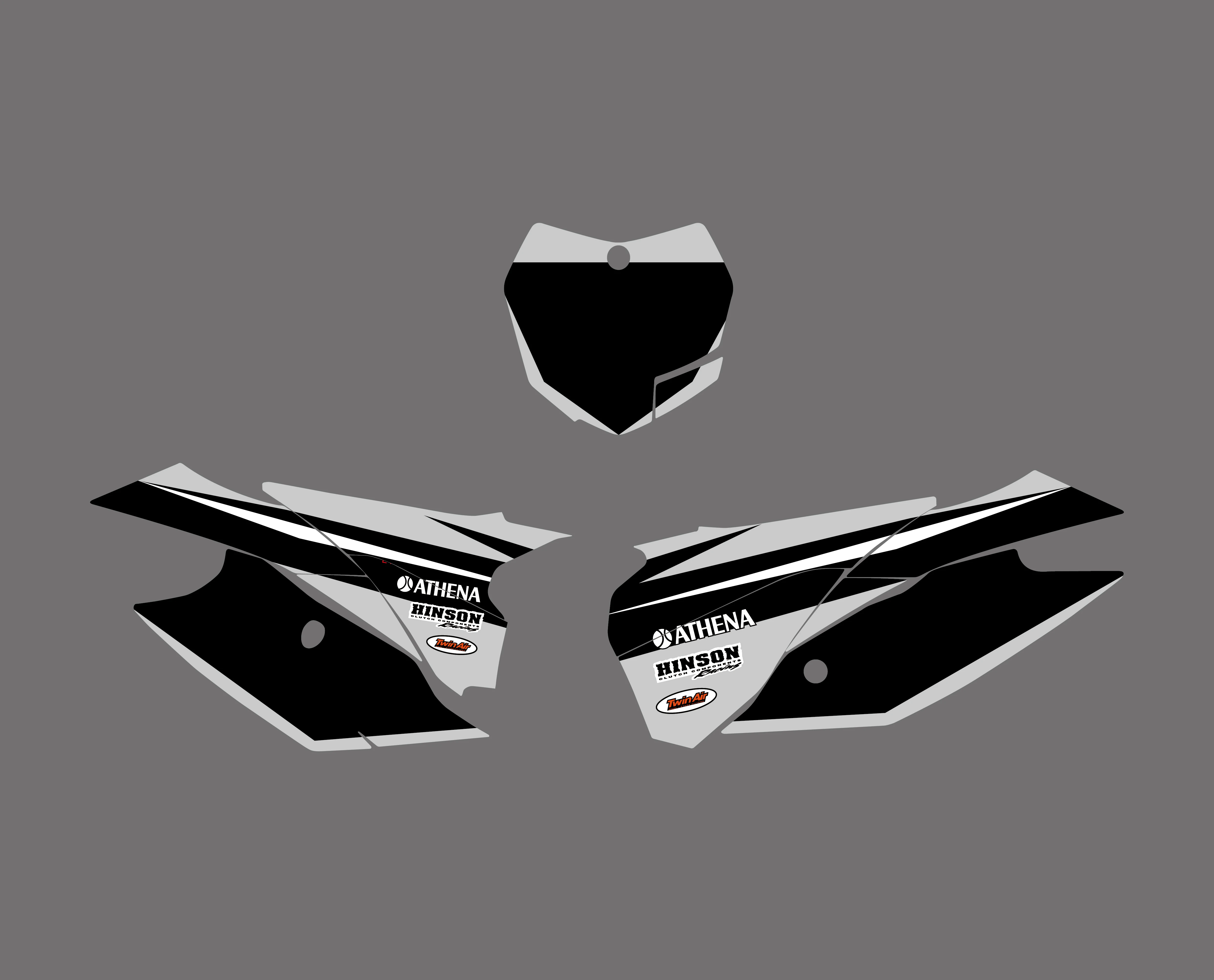 NICECNC акрилатовые наклейки для мотоциклов и Стикеры комплект KTM 125 150 200 250 300 350 450 500 SX