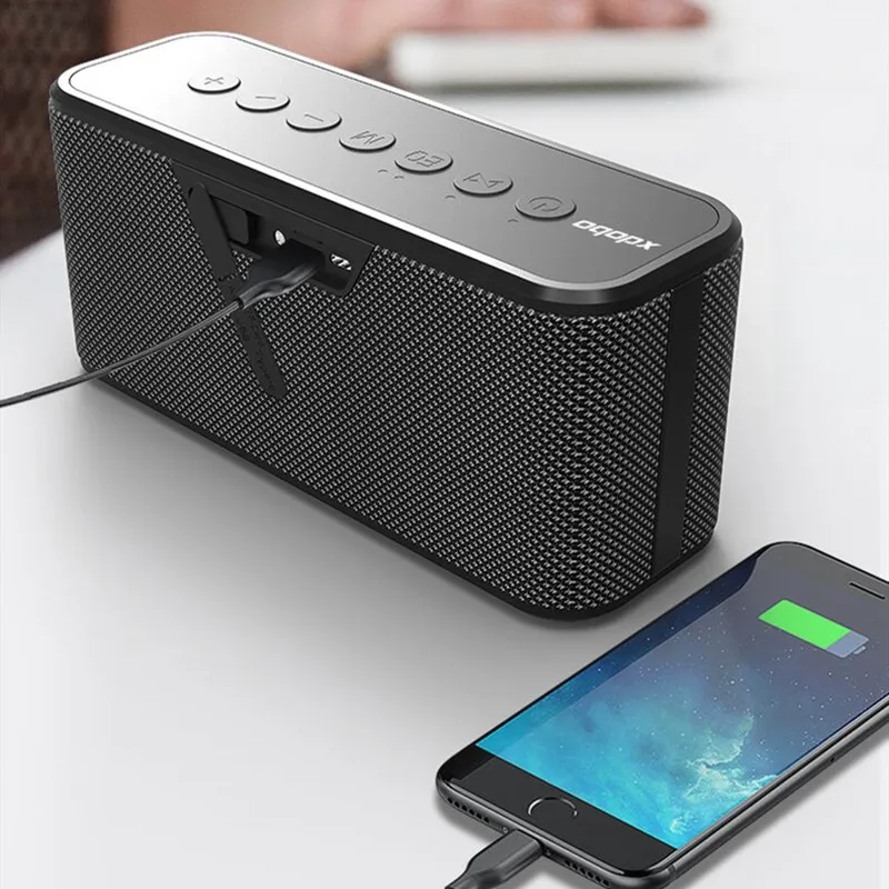 xdobo x8 plus 80w portable caixa de som bluetooth speaker high power wireless sound column subwoofer for phone charging boombox free global shipping