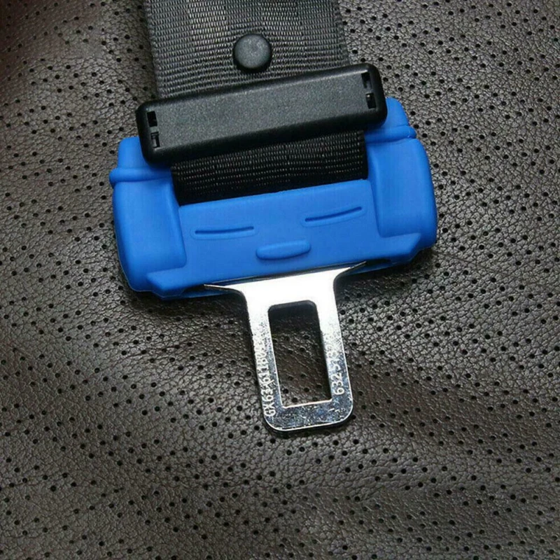 

Универсальная Пряжка для автомобильного ремня безопасности, силиконовые чехлы, зажим, защита от царапин, аксессуары, автомобильный зажим д...