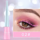 1 @ # розовая матовая подводка для глаз в виде кошки, неоновая цветная жидкая подводка для глаз, косметика, Стойкая подводка, карандаш для макияжа