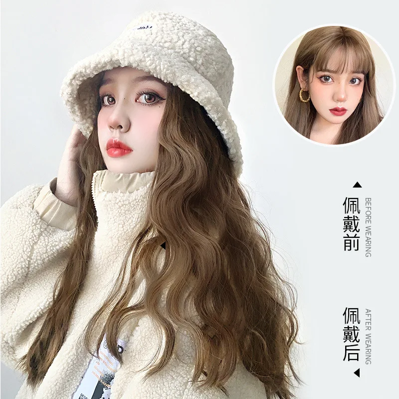 Головной убор парик для наращивания волос женская шапка из синтетического